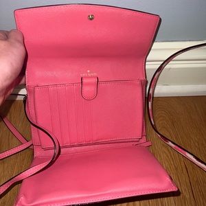 Pink Kate Spade Crossbody Purse
